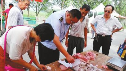 遏制病害肉、注水肉進(jìn)入市場(chǎng)